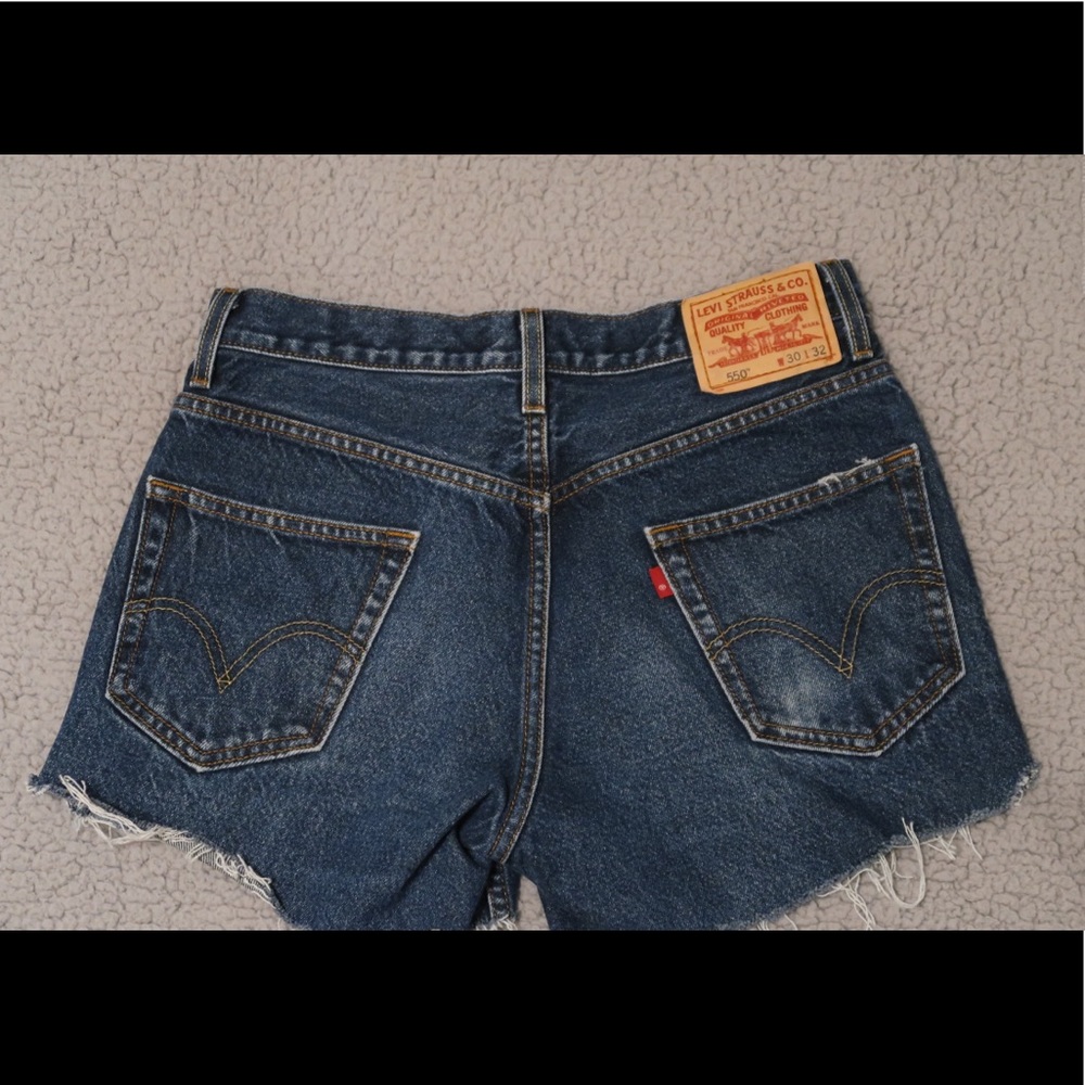 levi mom shorts